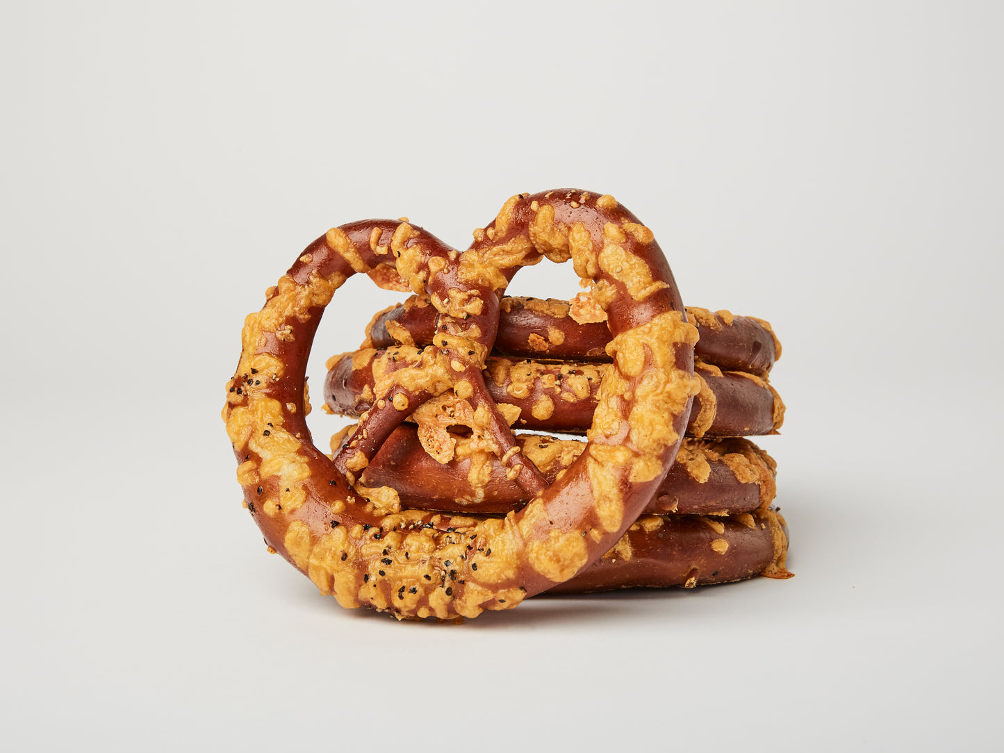 Just a Hint of Truffle. 12 Truffle Cheddar Soft Pretzels. Free Local Shipment..