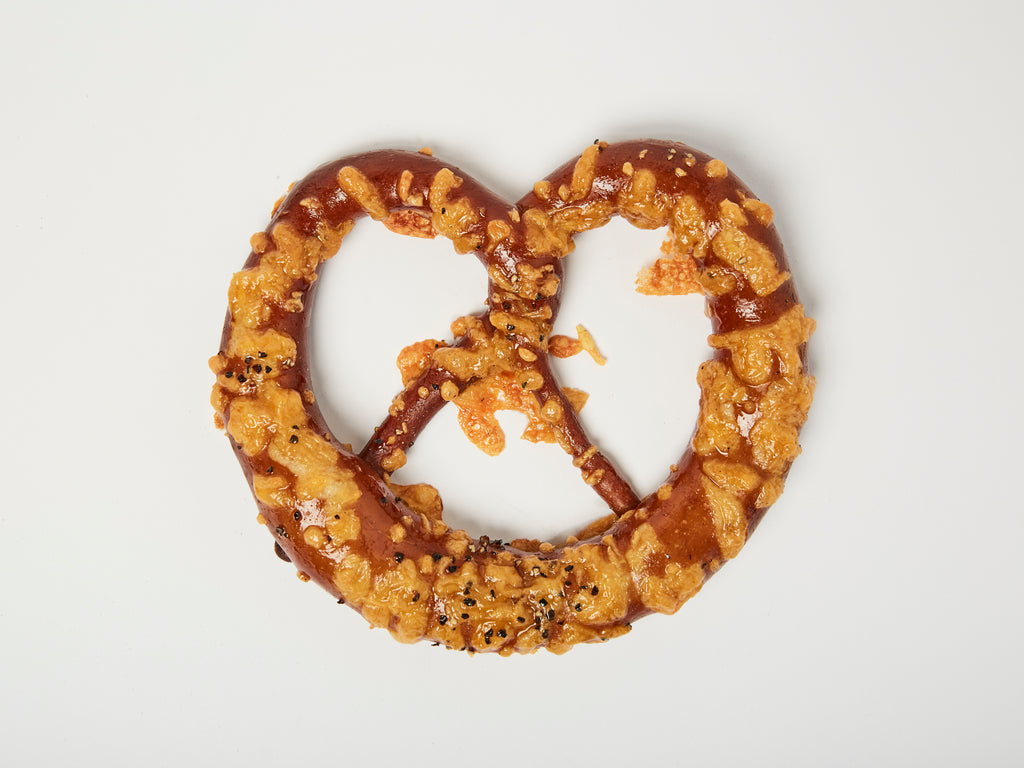 Just a Hint of Truffle. 12 Truffle Cheddar Soft Pretzels. Free Local Shipment..
